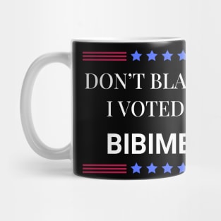 Don't Blame Me I Voted For Bibimbap Mug